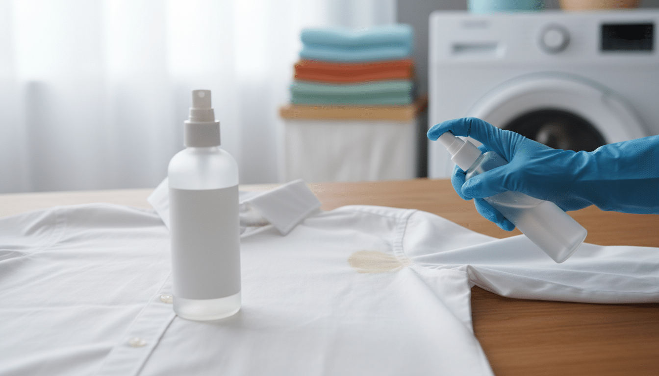 Fleckenentferner für Deodorant Flecken aus Kleidung