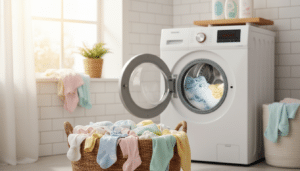 Wäsche für Babys hygienisch reinigen und pflegen